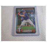 2024 Topps Wyatt Langford Rookie Ca...