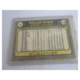 1981 Fleer Nolan Ryan Card...