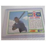 1990 Score Frank Thomas Rookie Card...