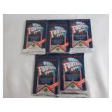 5 1991 Upper Deck Football Packs...