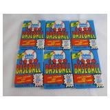 6-1990 Fleer Baseball Packs...