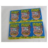 6-1991 Topps Desert Storm Packs...