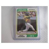 1974 Topps Reggie Jackson Card...