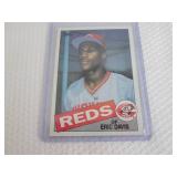 1985 Topps Eric Davis Rookie Card...