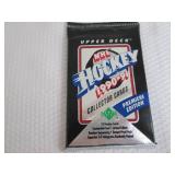 5-1990-91 Upper Deck Hockey Packs...