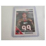 2011 Score J J Watt Rookie Card...