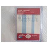 1987 Fleer Kirby Puckett Card...