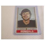1974 Topps Ken Anderson Card...