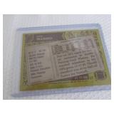 1986 Topps Dan Marino Card...