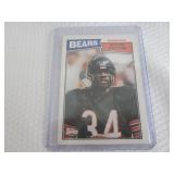 1987 Topps Walter Payton Card...