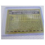 1990 Topps Frank Thomas Rookie Card...