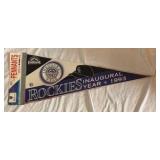 Colorado Rockies Inaugural 1993 Baseball Season Pennant