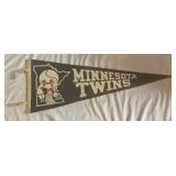Vintage Minnesota Twins Baseball Pennant