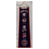 Minnesota Twins Baseball Banner, New!
