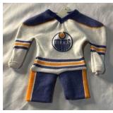 RARE Wayne Gretzky Edisport Mini Edmonton Oilers Hockey Uniform
