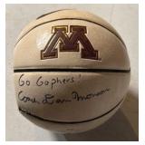 Coach Dan Monson Autographed University of Minnesota Nike Basketball