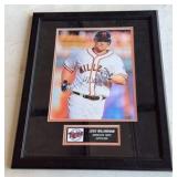 Josh Wallingham Autographed Framed, and Matted Minnesota Twins Baseball Photo