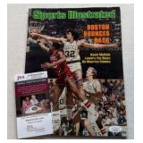 Kevin McHale Autographed 1981 Sports Illustrated Magazine With JSA COA