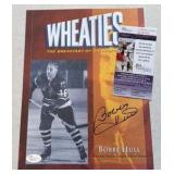 Bobbly Hull Autograph With JSA COA