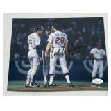 Bert Blyleven Autographed With JSA COA 8x10” Minnesota Twins Baseball Phot