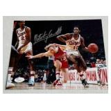 Nate Archibald Autograph With JSA COA 8x10” Basketball Photo