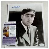 Al Barlick Autograph With JSA COA Vintage Baseball 8x10” Umpire Photo