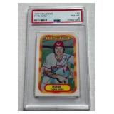 Pete Rose 1977 Kellogg’s #20 PSA 8 NM-MT Baseball Card