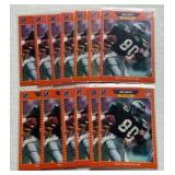 (13) Cris Carter RCs 1989 Pro Set #314 Rookie Football Cards