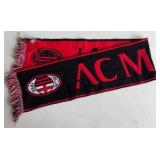 AC Milan Official Scarf From Stadium - Soccer / Football