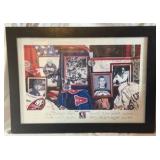 National Hockey Hall of Fame Limited Edition ONLY 100 MADE! - 18 Autographs! Framed