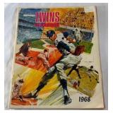 1968 Minnesota Twins Baseball Vintage Yearbook