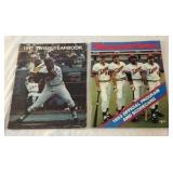 1977 and 1983 Minnesota Twins Baseball Yearbook and Program