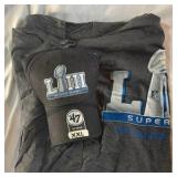 New Super Bowl LIIII Hat and XXL T-Shirt - Football