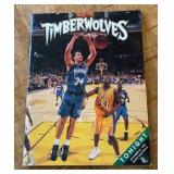 Wally Szerbiak Autographed Minnesota Timberwolves Basketball GameDay Program