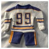 RARE Wayne Gretzky Edisport Mini Edmonton Oilers Hockey Uniform