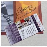 Bobbly Hull Autograph With JSA COA