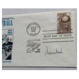 Jerry West Autograph With JSA COA 1961 Basketball Hall of Fame First Day of Issue Cover