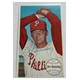 Jim Bunning Autograph With JSA COA 1964 Topps Giant Vintage Baseball Card