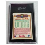 Roberto Clemente SGC 9 Mint 1986 Sportflics Greats #43 Baseball Card