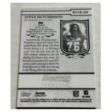 Steve Hutchinson 2007 Bowman Sterling Pro Bowl Jersey Relic #BSVR-SH Minnesota Vikings Football Card