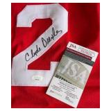 Clyde Drexler Autograph w/ JSA COA Basketball Jersey