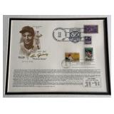 Lou Gherig Limited Edition /5989 1989 50 Years Hall of Fame Stamped First Day of Issue