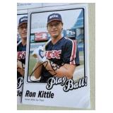 (7) Ron Kittle Autographed Play Ball! Baseball Cards