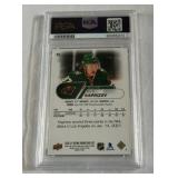 Kirill Kaprivoz PSA 8 NM-MT RC 2020 Upper Deck #25 Rookie Minnesota Wild Hockey Card