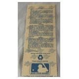 1991 World Series Game 1 Ticket - Minnesota Twins