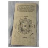 Super Bowl XXVI Game Ticket 1992 - Washington Redskins vs. Buffalo Bills