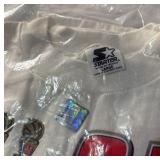 RARE NEW Chicago Bulls Michael Jordan 3-Peat Vintage Starter T-Shirt Size Large from 1993, In Package