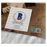 Bob Feller Autographed 8x10” Baseball Photo With Beckett COA