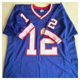 Jim Kelly Autograph w/ Beckett Witnessed COA Football Jersey