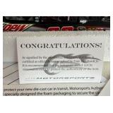 Dale Earnhardt Autographed Diecast Carw/ JR Motorsports COA by Earnhardt Foundation - New in Box